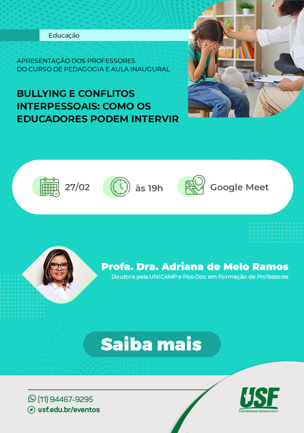 Apresentação dos Professores do Curso de Pedagogia e Aula Inaugural