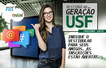 USF inicia inscrições para o Vestibular de Inverno 2015