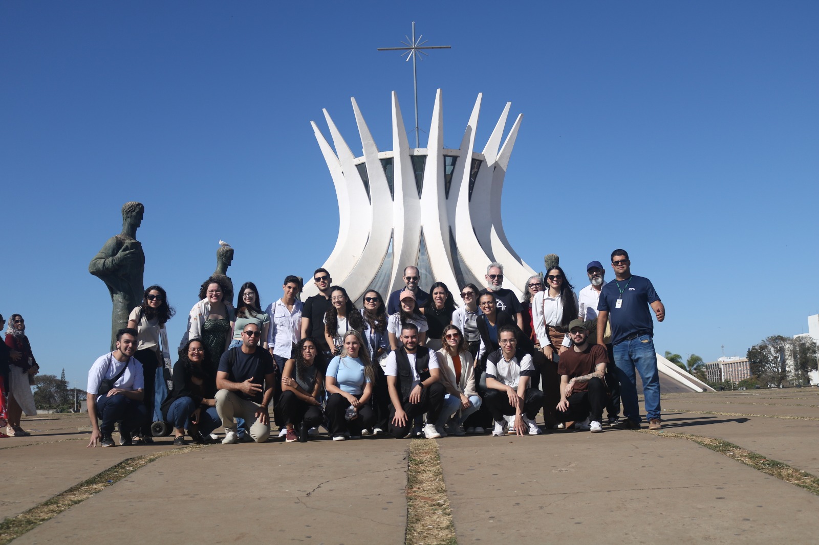 Estudantes de Arquitetura e Urbanismo da USF participam de viagem acadêmica e cultural a Brasília