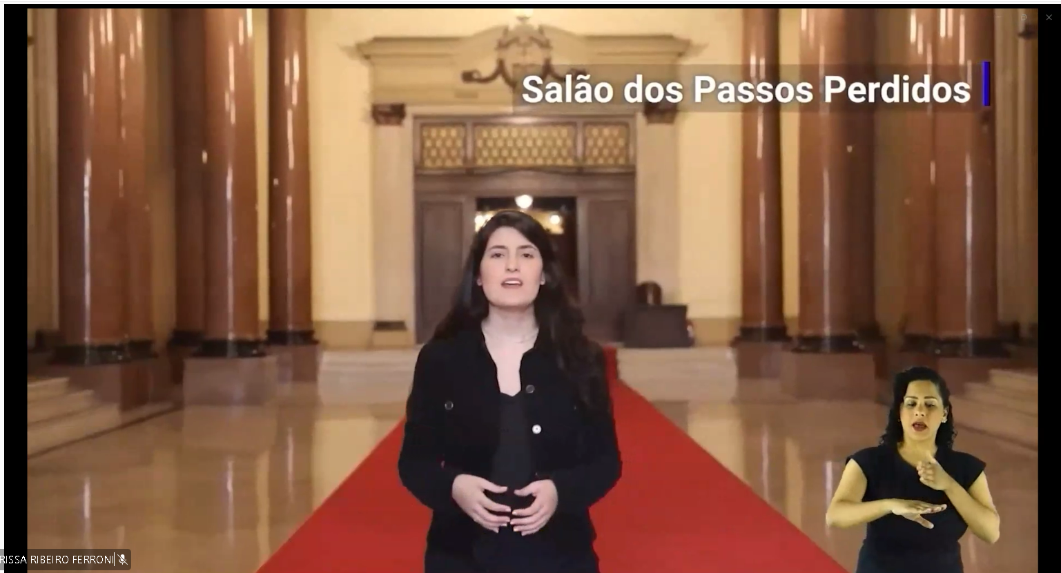 Estudantes de Direito da USF realizam visita virtual ao Palácio da Justiça de São Paulo