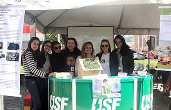 Alunos da USF participam da Semana do Meio Ambiente em Bragança Paulista