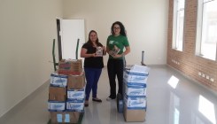 Sistema de Bibliotecas entrega livros a HUSF