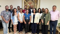 USF recebe representantes de universidade colombiana 