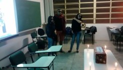 Alunos do Curso Superior de Tecnologia em Processos Gerenciais participam de dramatização