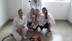 Alunos do Curso de Fisioterapia realizam novo treinamento no Serviço de Atendimento Móvel de Urgência (SAMU)