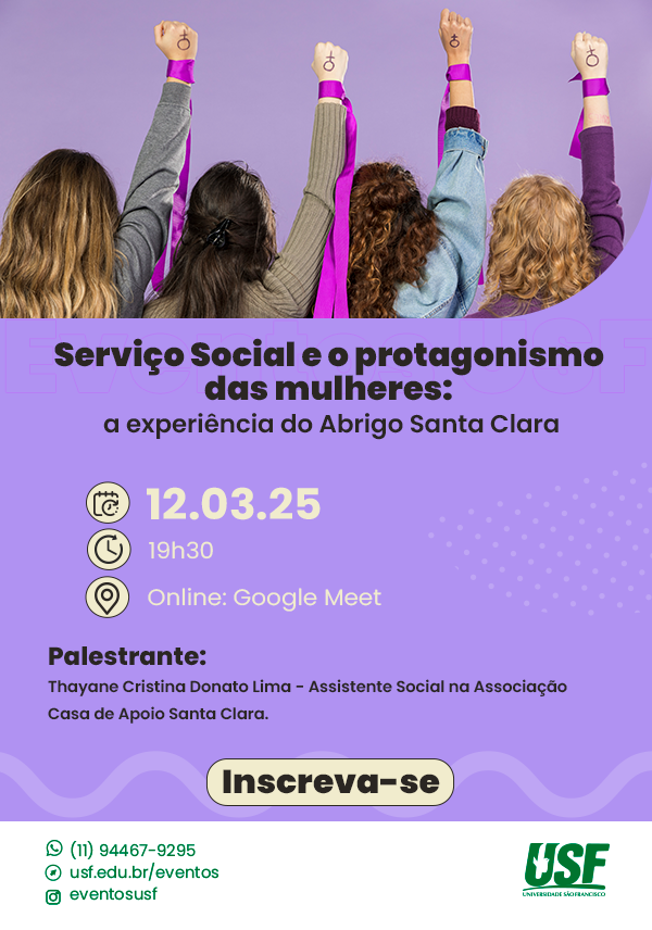 Serviço Social e o protagonismo das mulheres a experiência do Abrigo Santa Clara