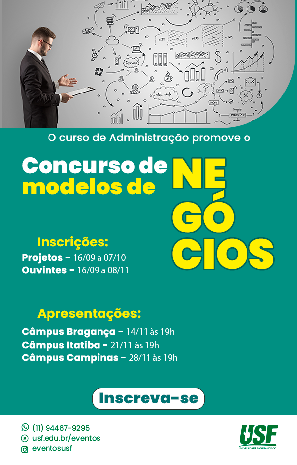 Concurso: Modelo de Negócios - Bragança Paulista