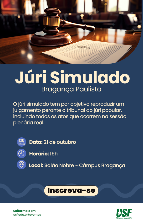 Júri Simulado - Câmpus Bragança Paulista