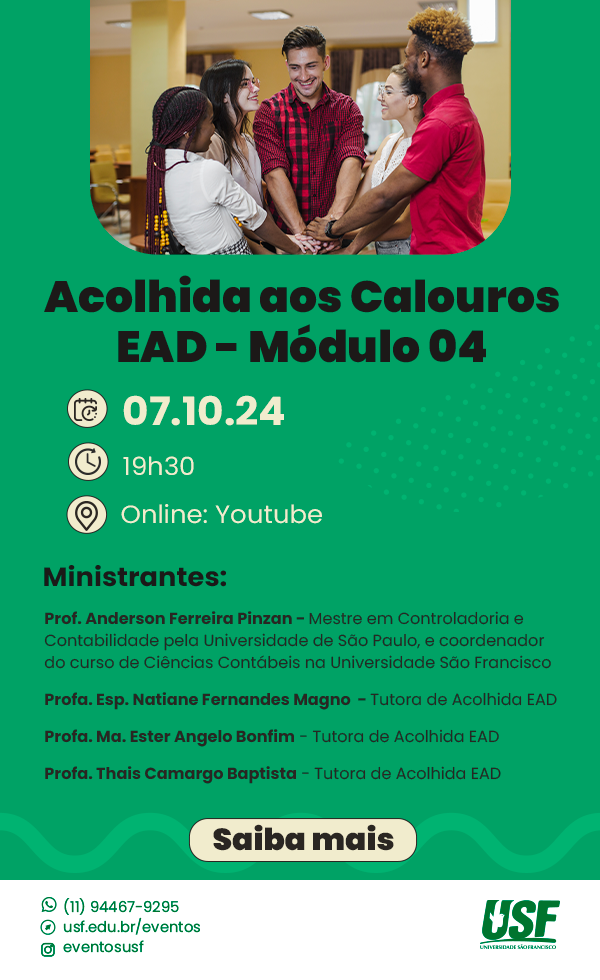 Acolhida aos Calouros - Módulo 4