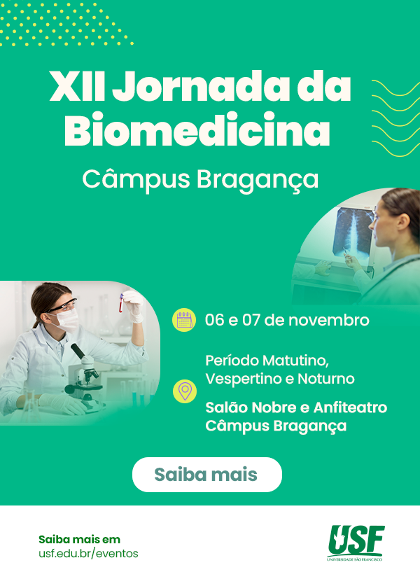 XII Jornada da Biomedicina - Bragança Paulista