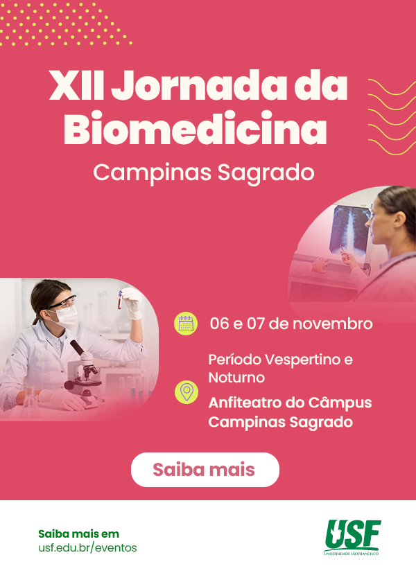 XII Jornada da Biomedicina - Sagrado Coração