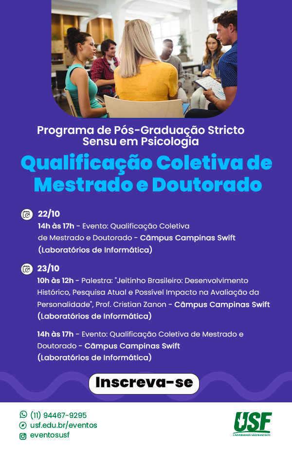 Qualificação Coletiva de Mestrado e Doutorado