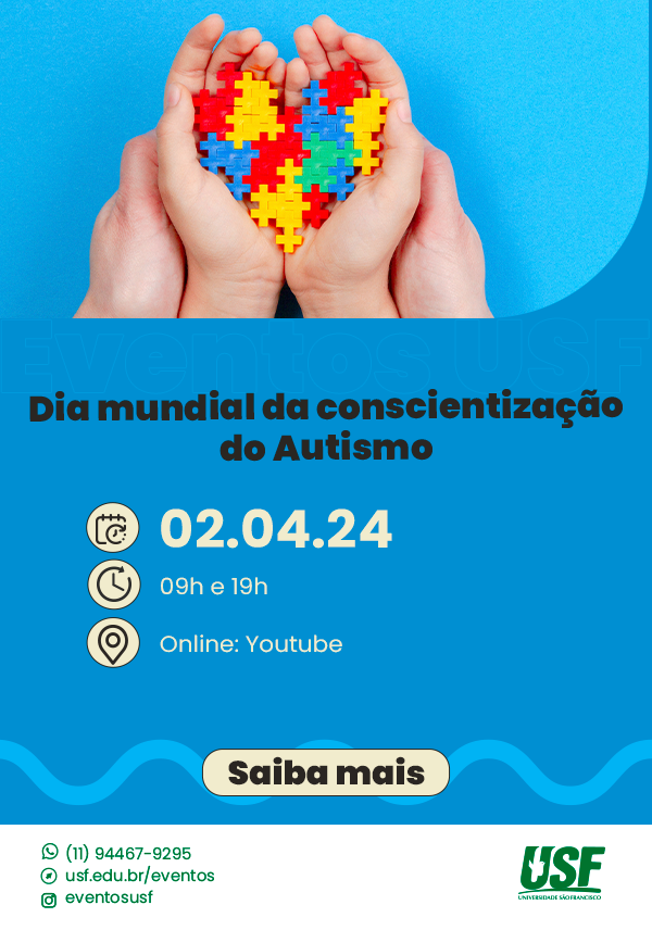 Dia mundial da conscientização sobre o Autismo